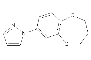 Image of 1-(3,4-dihydro-2H-1,5-benzodioxepin-7-yl)pyrazole