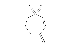 Image of 1,1-diketo-3,4-dihydro-2H-thiepin-5-one
