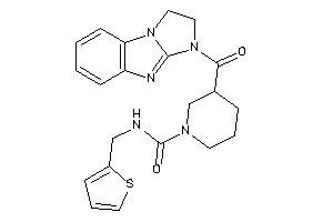 3-(1,2-dihydroimidazo[1,2-a]benzimidazole-3-carbonyl)-N-(2-thenyl)piperidine-1-carboxamide
