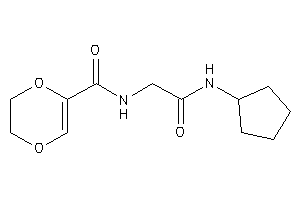 N-[2-(cyclopentylamino)-2-keto-ethyl]-2,3-dihydro-1,4-dioxine-5-carboxamide