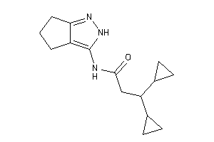 3,3-dicyclopropyl-N-(2,4,5,6-tetrahydrocyclopenta[c]pyrazol-3-yl)propionamide