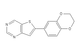 Image of 6-(2,3-dihydro-1,4-benzodioxin-7-yl)thieno[3,2-d]pyrimidine