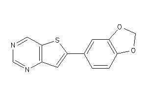 6-(1,3-benzodioxol-5-yl)thieno[3,2-d]pyrimidine