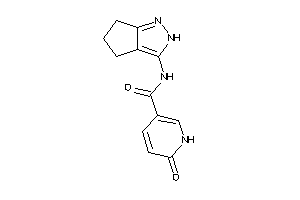 Image of 6-keto-N-(2,4,5,6-tetrahydrocyclopenta[c]pyrazol-3-yl)-1H-pyridine-3-carboxamide