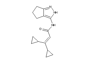 3,3-dicyclopropyl-N-(2,4,5,6-tetrahydrocyclopenta[c]pyrazol-3-yl)acrylamide