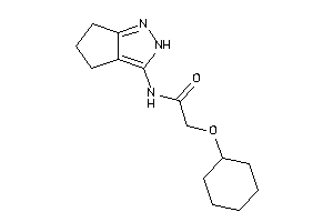 Image of 2-(cyclohexoxy)-N-(2,4,5,6-tetrahydrocyclopenta[c]pyrazol-3-yl)acetamide