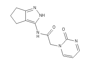 Image of 2-(2-ketopyrimidin-1-yl)-N-(2,4,5,6-tetrahydrocyclopenta[c]pyrazol-3-yl)acetamide