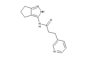 3-(3-pyridyl)-N-(2,4,5,6-tetrahydrocyclopenta[c]pyrazol-3-yl)propionamide