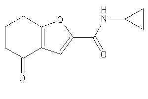 N-cyclopropyl-4-keto-6,7-dihydro-5H-benzofuran-2-carboxamide