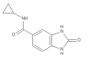 Image of N-cyclopropyl-2-keto-1,3-dihydrobenzimidazole-5-carboxamide