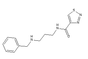 Image of N-[3-(benzylamino)propyl]thiadiazole-4-carboxamide