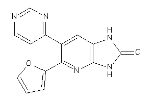 5-(2-furyl)-6-(4-pyrimidyl)-1,3-dihydroimidazo[4,5-b]pyridin-2-one