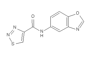 N-(1,3-benzoxazol-5-yl)thiadiazole-4-carboxamide