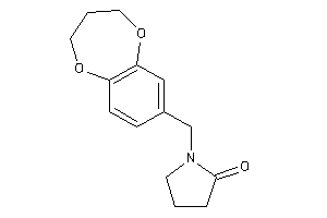 Image of 1-(3,4-dihydro-2H-1,5-benzodioxepin-7-ylmethyl)-2-pyrrolidone