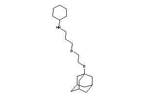 Image of 3-[2-(1-adamantyloxy)ethoxy]propyl-cyclohexyl-amine