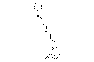 Image of 3-[2-(1-adamantyloxy)ethoxy]propyl-cyclopentyl-amine