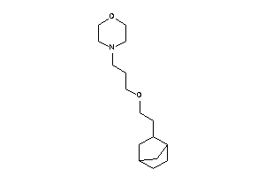 4-[3-[2-(2-norbornyl)ethoxy]propyl]morpholine