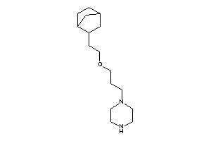 1-[3-[2-(2-norbornyl)ethoxy]propyl]piperazine