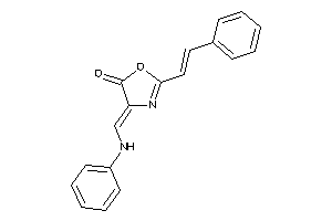 4-(anilinomethylene)-2-styryl-2-oxazolin-5-one