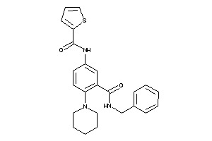 N-[3-(benzylcarbamoyl)-4-piperidino-phenyl]thiophene-2-carboxamide
