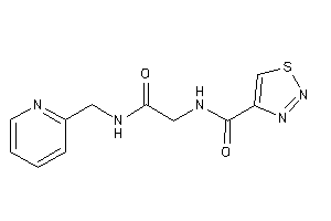 Image of N-[2-keto-2-(2-pyridylmethylamino)ethyl]thiadiazole-4-carboxamide