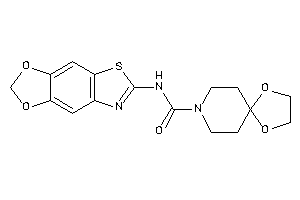 N-([1,3]dioxolo[4,5-f][1,3]benzothiazol-6-yl)-1,4-dioxa-8-azaspiro[4.5]decane-8-carboxamide