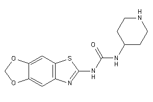 1-([1,3]dioxolo[4,5-f][1,3]benzothiazol-6-yl)-3-(4-piperidyl)urea