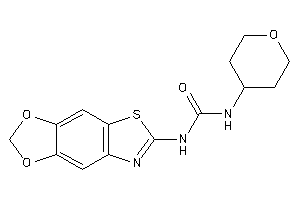 1-([1,3]dioxolo[4,5-f][1,3]benzothiazol-6-yl)-3-tetrahydropyran-4-yl-urea