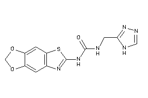 1-([1,3]dioxolo[4,5-f][1,3]benzothiazol-6-yl)-3-(4H-1,2,4-triazol-3-ylmethyl)urea