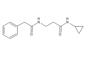 N-cyclopropyl-3-[(2-phenylacetyl)amino]propionamide