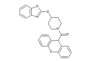 [4-(1,3-benzothiazol-2-yloxy)piperidino]-(9H-xanthen-9-yl)methanone
