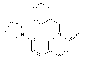 1-benzyl-7-pyrrolidino-1,8-naphthyridin-2-one