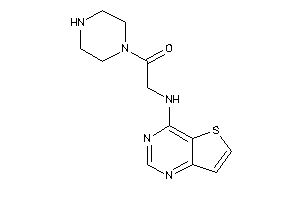 1-piperazino-2-(thieno[3,2-d]pyrimidin-4-ylamino)ethanone