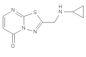 2-[(cyclopropylamino)methyl]-[1,3,4]thiadiazolo[3,2-a]pyrimidin-5-one