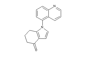 Image of 1-(5-quinolyl)-6,7-dihydro-5H-indol-4-one