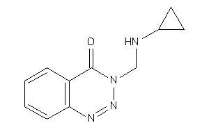 3-[(cyclopropylamino)methyl]-1,2,3-benzotriazin-4-one