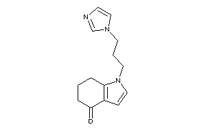 Image of 1-(3-imidazol-1-ylpropyl)-6,7-dihydro-5H-indol-4-one