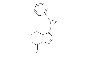 Image of 1-(2-phenylcyclopropyl)-6,7-dihydro-5H-indol-4-one