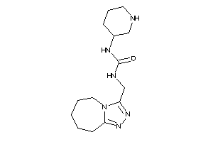 1-(3-piperidyl)-3-(6,7,8,9-tetrahydro-5H-[1,2,4]triazolo[4,3-a]azepin-3-ylmethyl)urea