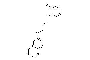 2-(2-ketohexahydropyrimidin-1-yl)-N-[4-(2-keto-1-pyridyl)butyl]acetamide