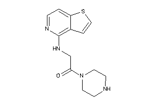 1-piperazino-2-(thieno[3,2-c]pyridin-4-ylamino)ethanone