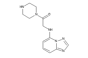 1-piperazino-2-([1,2,4]triazolo[1,5-a]pyridin-5-ylamino)ethanone