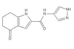 4-keto-N-(1H-pyrazol-4-yl)-1,5,6,7-tetrahydroindole-2-carboxamide