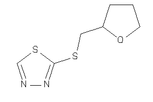 2-(tetrahydrofurfurylthio)-1,3,4-thiadiazole