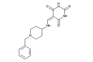 Image of 5-[[(1-benzyl-4-piperidyl)amino]methylene]-2-thioxo-hexahydropyrimidine-4,6-quinone