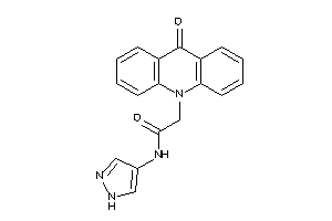 Image of 2-(9-ketoacridin-10-yl)-N-(1H-pyrazol-4-yl)acetamide