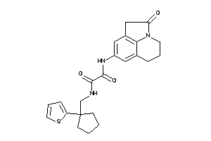 N-(ketoBLAHyl)-N'-[[1-(2-thienyl)cyclopentyl]methyl]oxamide