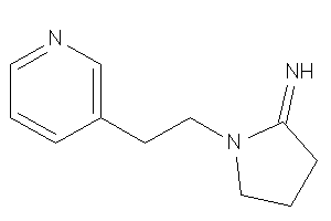 [1-[2-(3-pyridyl)ethyl]pyrrolidin-2-ylidene]amine