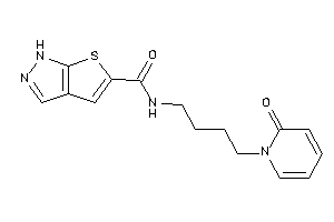N-[4-(2-keto-1-pyridyl)butyl]-1H-thieno[2,3-c]pyrazole-5-carboxamide
