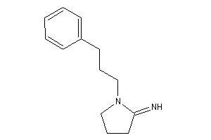 [1-(3-phenylpropyl)pyrrolidin-2-ylidene]amine
